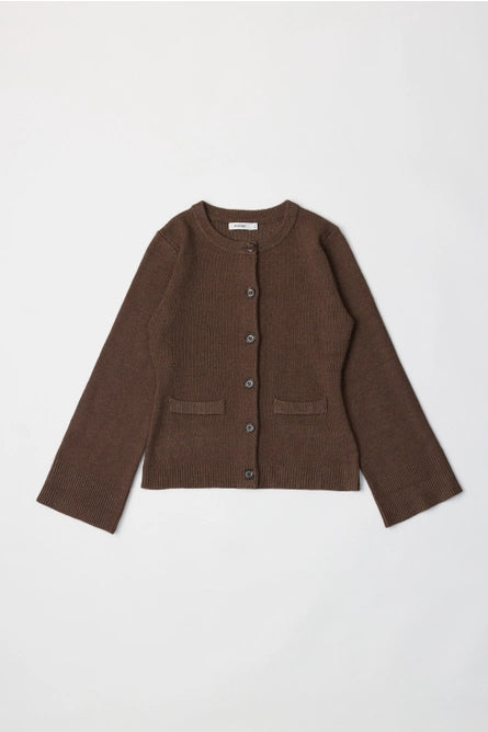 Tyler Cardigan - Chestnut Brown