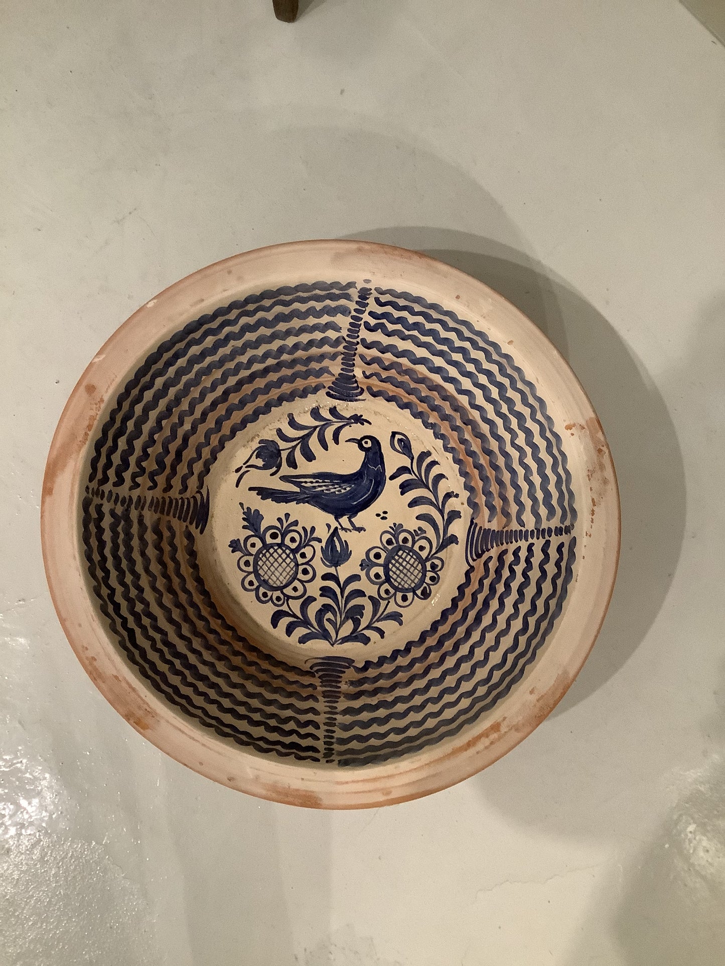 Lebrillo Grande Azul