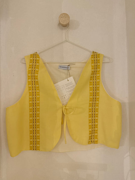 Upcycled Vest by MiMeraki