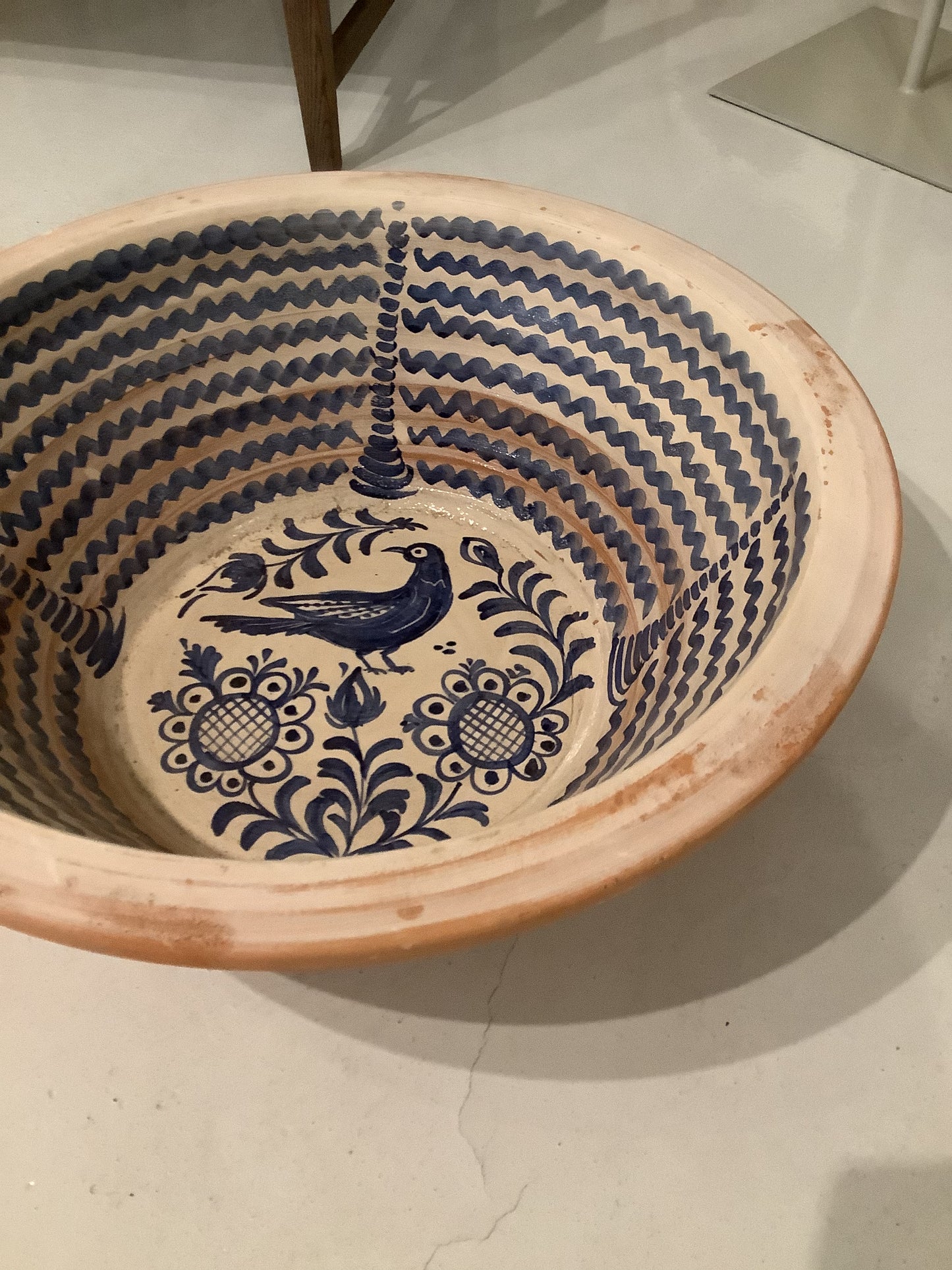Lebrillo Grande Azul