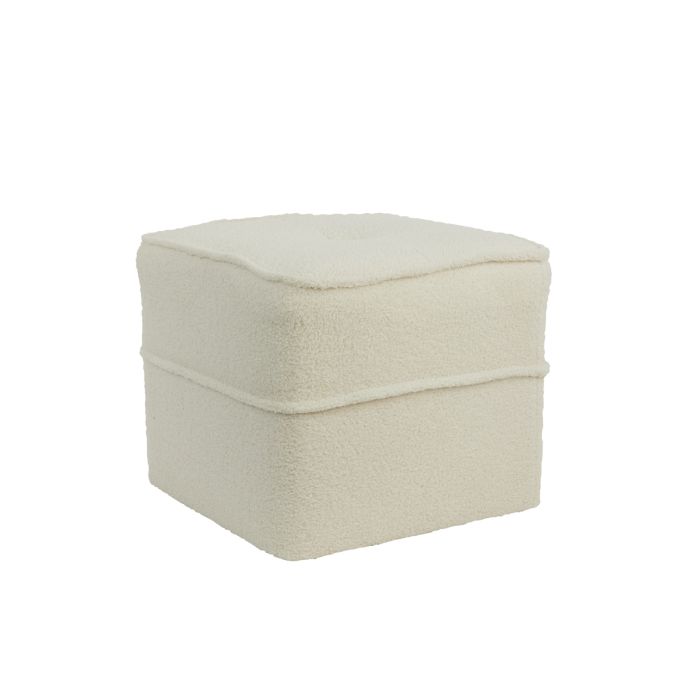 Pouf Kiki - Teddy White