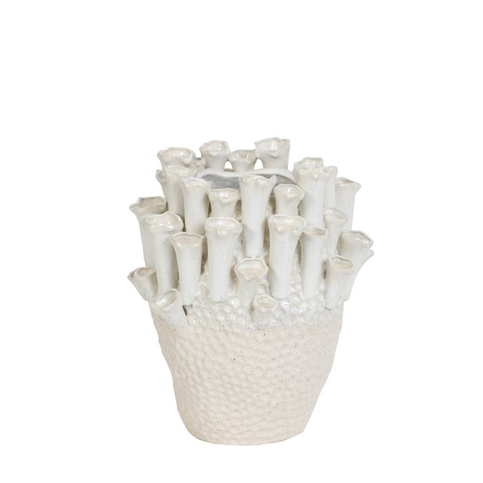 Vase Kyral Cream + White