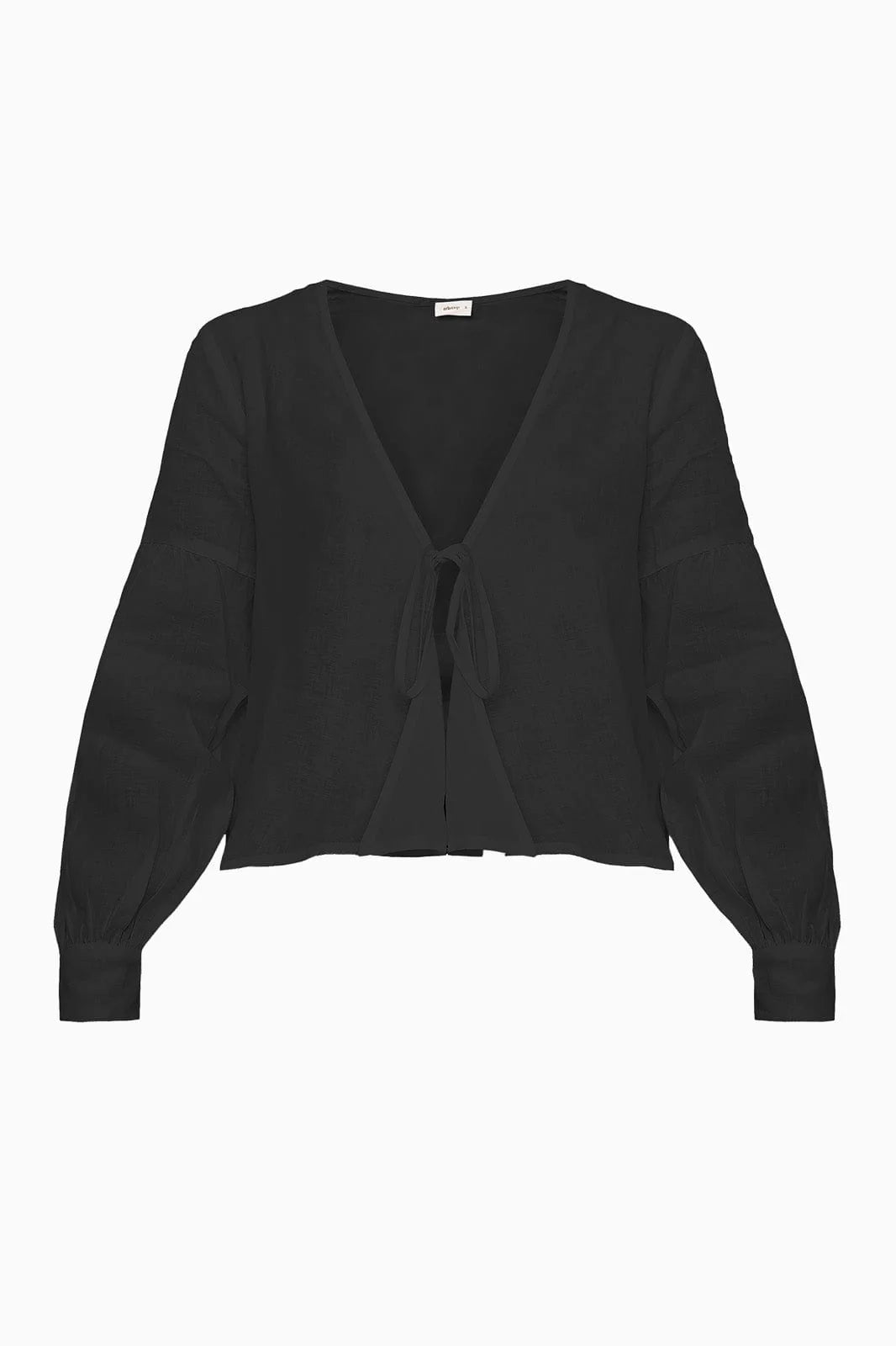 Anna Long Sleeved Tie Blouse by Arkitaip