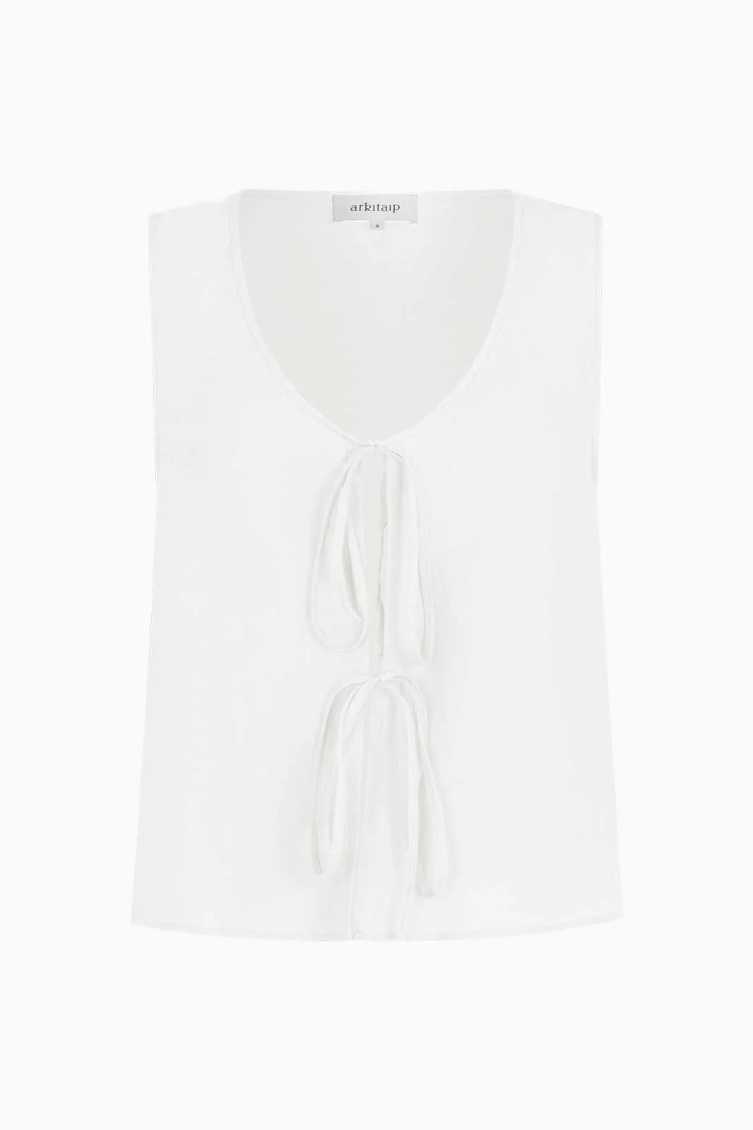 Camila Tie Blouse by Arkitaip