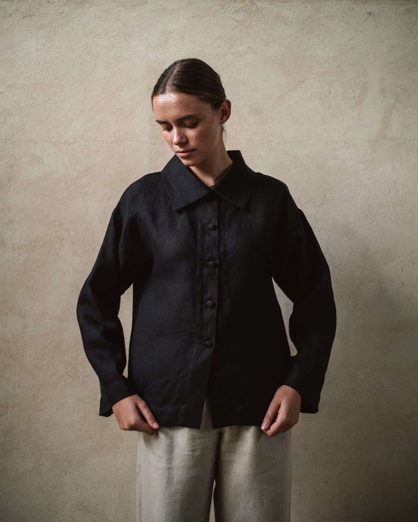 CAHAJDA Hemp Shirt by Sipulova
