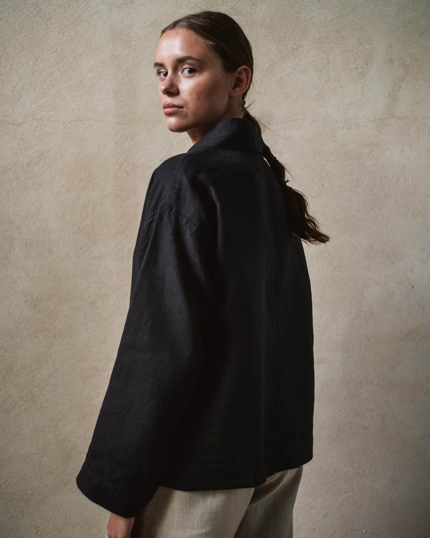 CAHAJDA Hemp Shirt by Sipulova