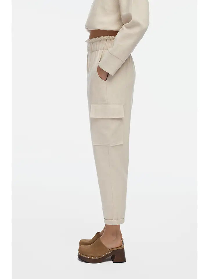 Herringbone Cargo Pants by Ikikiz