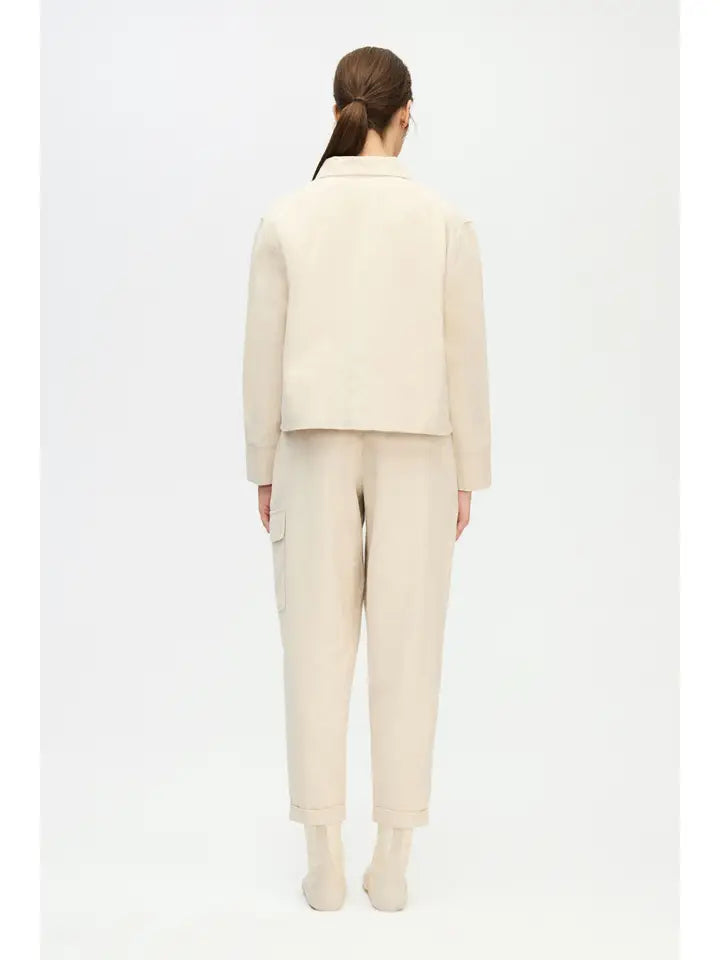 Herringbone Cargo Pants by Ikikiz