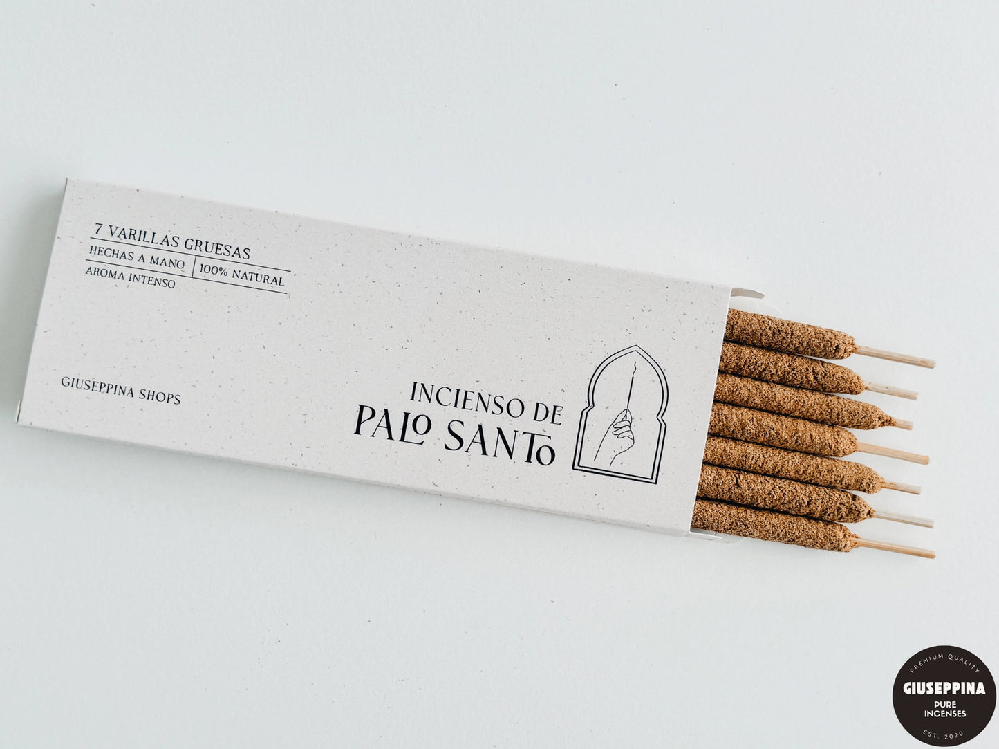 Palo Santo Incense - 7 Thick Sticks Box