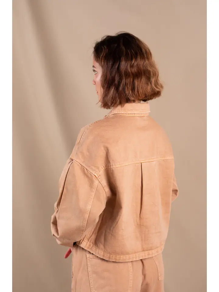 Organic Denim Jacket Jeanne by Nagev