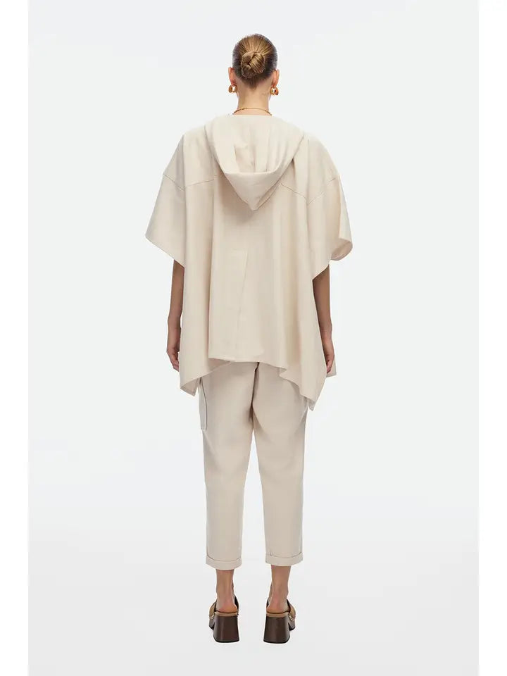 Herringbone Poncho by Ikikiz