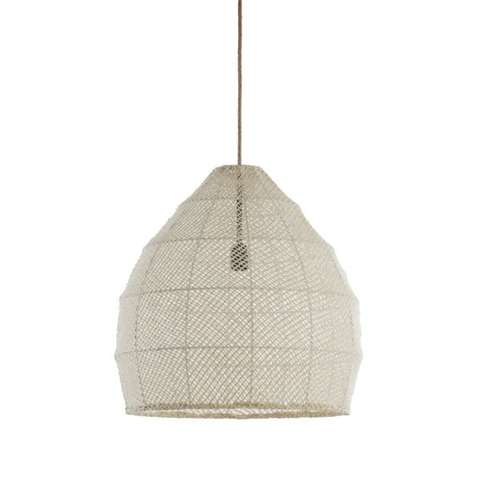 Hanging Lamp MAKASSAR Silk Cream