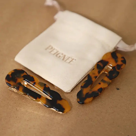 Hair Clips - Panther
