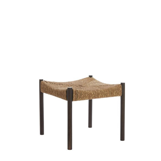 Stool DELIS Wood Dark Brown