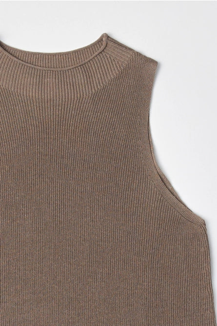 Nora Vest - Deep Taupe