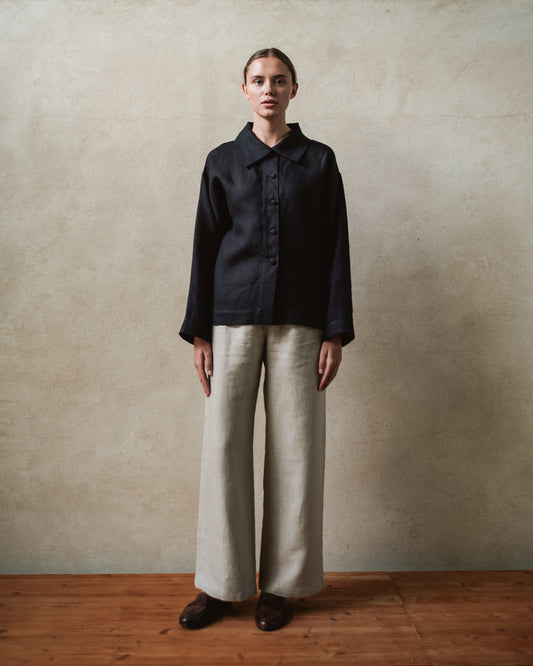 CAHAJDA Hemp Shirt by Sipulova