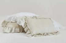 Berthe cojines Blanco Pillowcases