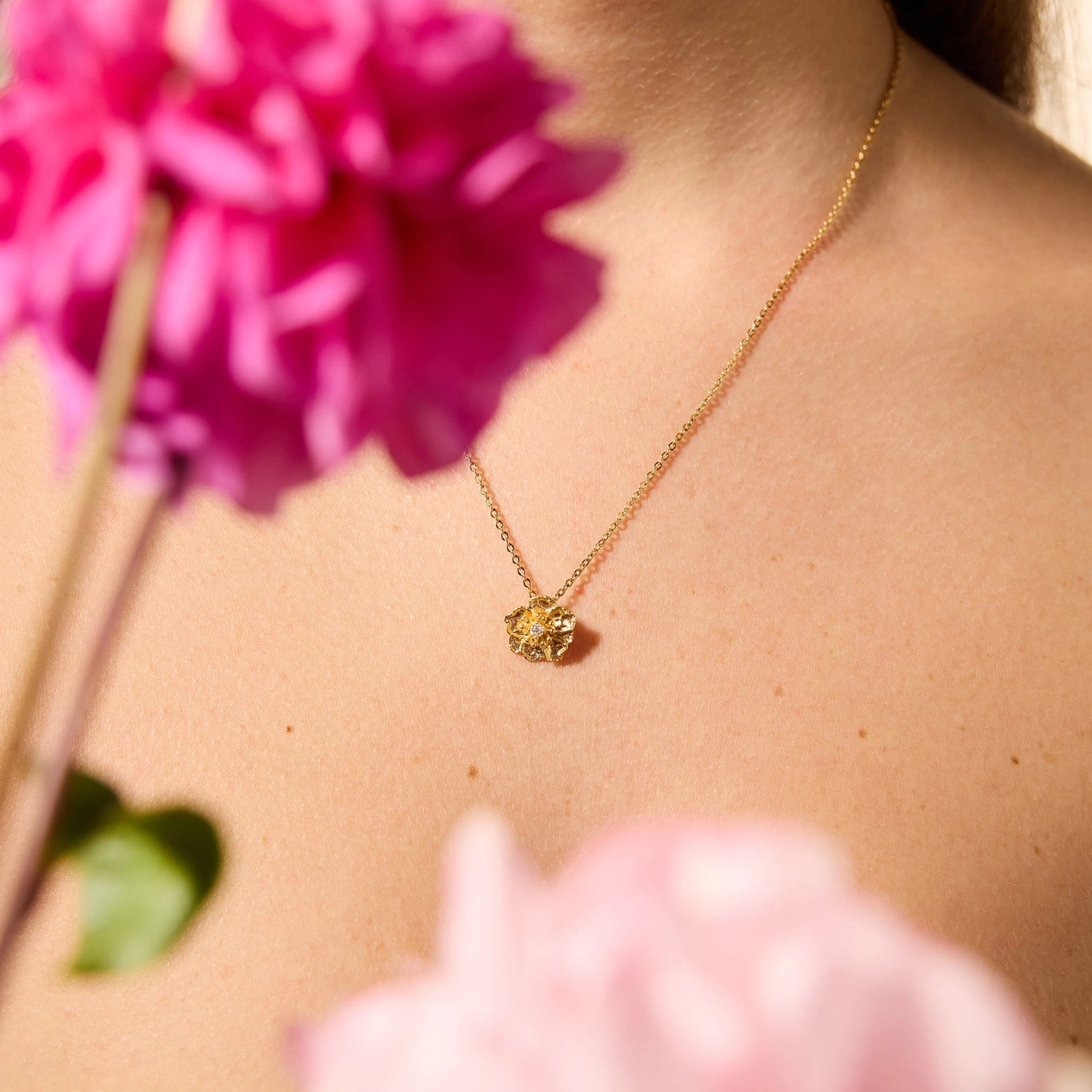 Zinnia Necklace