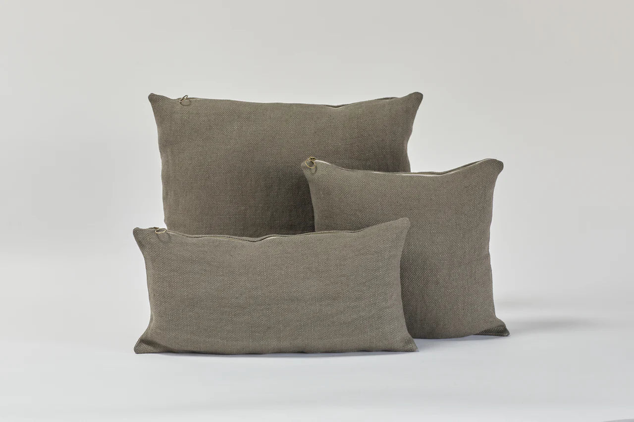 Linen Cushion Amedeo - 30x60 cm