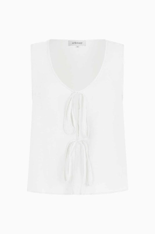 Camila Tie Blouse by Arkitaip