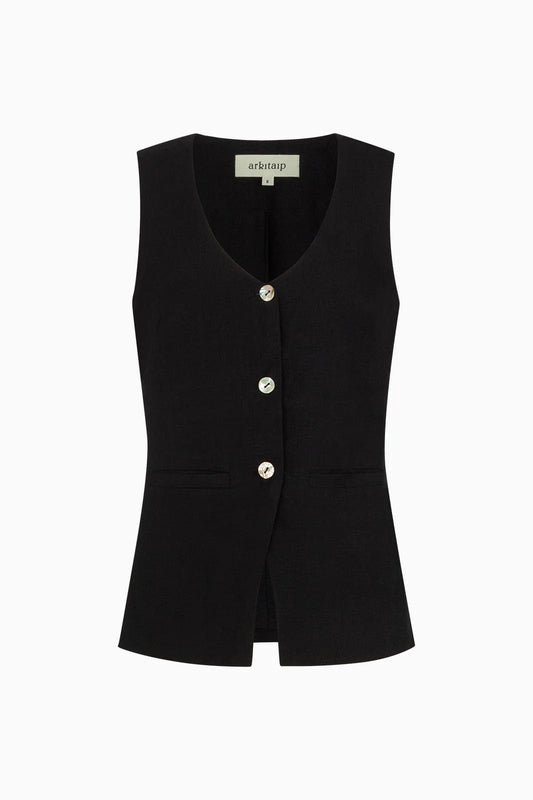 Rosalie Long Vest by Arkitaip