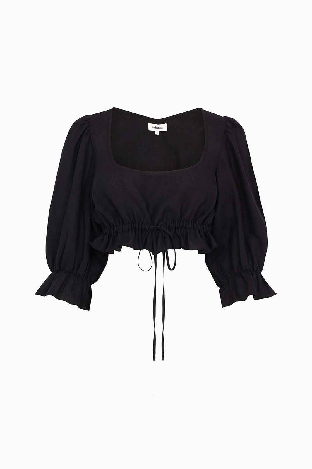 Carla Puffed Sleeves Blouse by Arkitaip