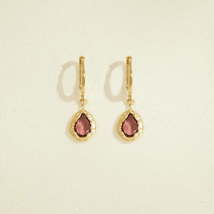 Lysia Rosewood Earrings