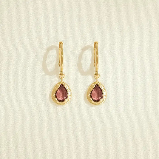 Lysia Rosewood Earrings