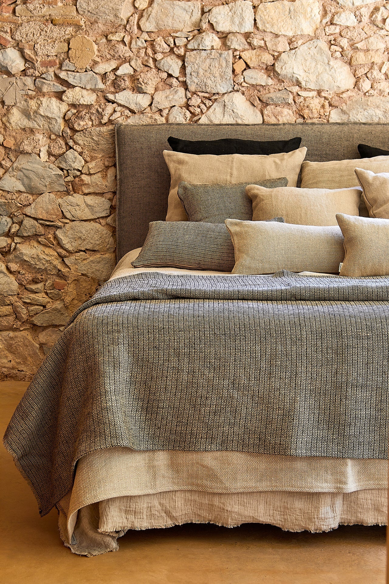 Linen Cushion Amedeo - 30x60 cm